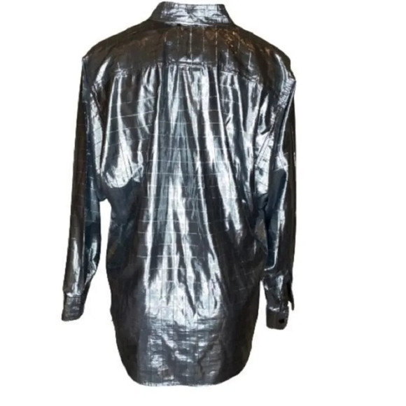 Bila metallic windowpane blouse - Picture 2 of 6